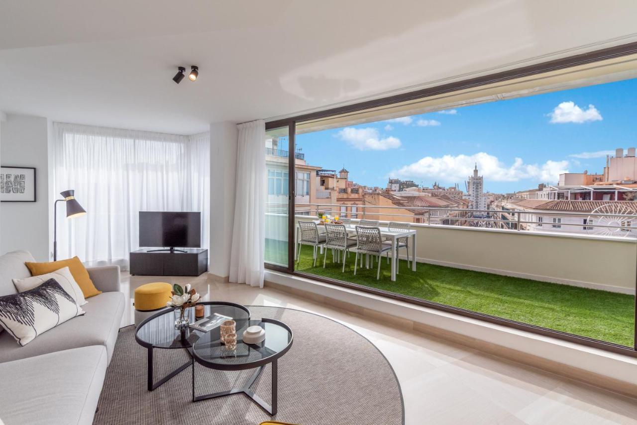 Exclusive Penthouse & Terrace By Ele Apartments Málaga Esterno foto