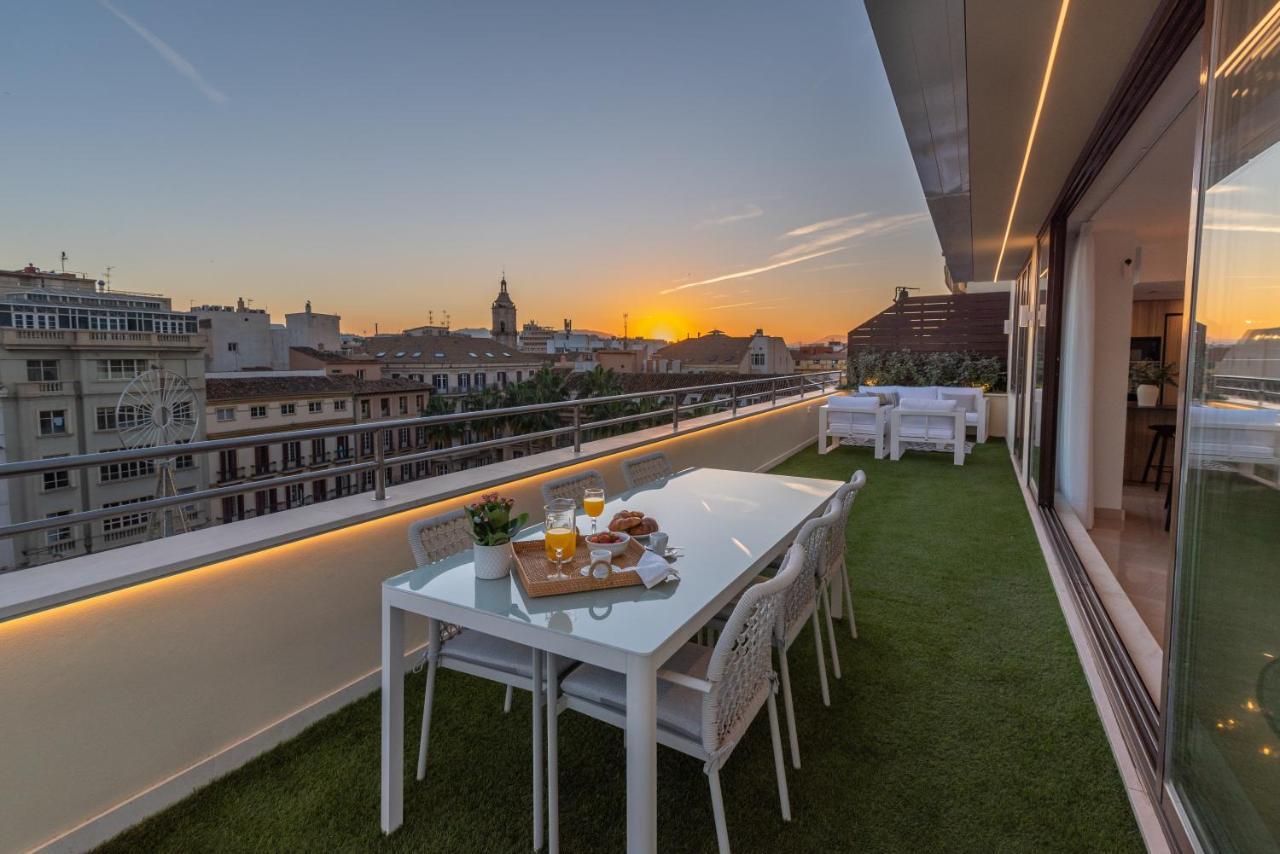 Exclusive Penthouse & Terrace By Ele Apartments Málaga Esterno foto